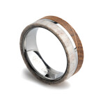 The Natural Ring // Ecru + Silver + Brown (13)