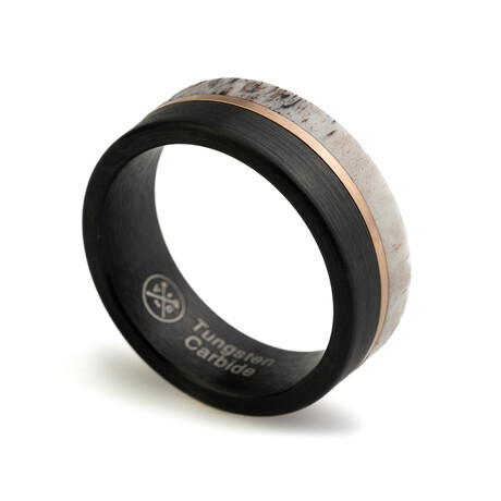 The Frontiersman Ring // Black + Ecru + Gold (5)
