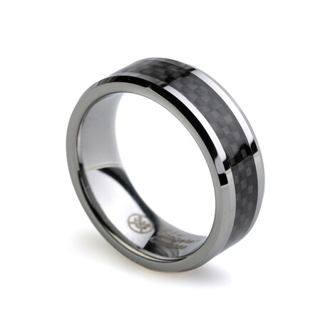 The Andretti Ring // Silver + Black (10) - Vintage Gentlemen Rings ...