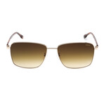 Men's BW0025-D Sunglasses // Gold + Brown