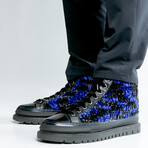 Sapphire Boot // Blue + Black + Gray (US: 12)