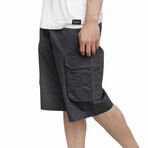 Twill Cargo Shorts V2 // Gray (XL)