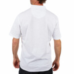 Short Sleeve Jersey Polo // White (M)