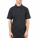 Short Sleeve Jersey Polo // Black (M)