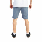 4 Pockets Hybrid Pull-On Shorts // Navy (L)