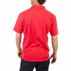 Short Sleeve Jersey Polo // Red (L)