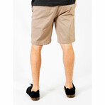 Stretch Twill Walking Shorts // Khaki (XL)