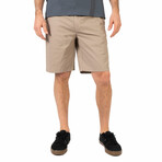 Stretch Twill Walking Shorts // Khaki (XL)