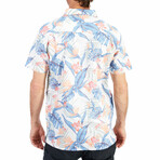 Tropical Short Sleeve Shirt With Chest Pocket // Print (XL)