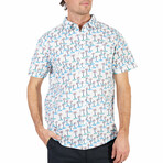 Palm Tree AOP Short Sleeve Shirt // Print (M)