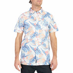 Tropical Short Sleeve Shirt With Chest Pocket // Print (L)