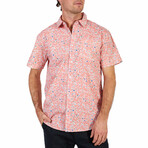 AOP Short Sleeve Shirt // Peach (L)