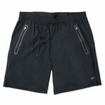 Outbound Stretch Volley Shorts // Pitch Black (L)