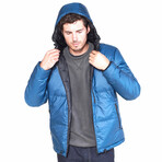 Outerknown Hooded Puffer // Pitch Black (2XL)
