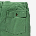 Seventyseven Cord Utility Shorts // Green Glass (32)