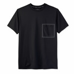 Apex Ss Tee By Kelly Slater // Pitch Black (L)