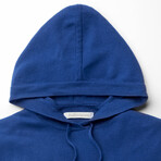 Morro Merino Sweater Hoodie // Bright Navy (XL)