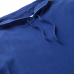 Morro Merino Sweater Hoodie // Bright Navy (L)