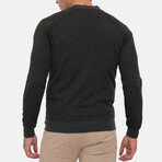 Bronks College Collar Zip Up Sweatshirt // Anthracite (2XL)