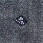Matachel Round Neck Sweatshirt // Anthracite (S)