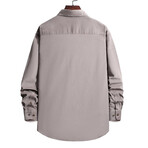 Button-Up Shirt // Gray (XS)
