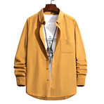 Button-Up Shirt // Yellow (M)