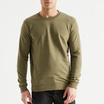 Dave Crewneck Sweater // Olive (S)
