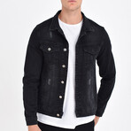 Denim Jacket // Black (XL)