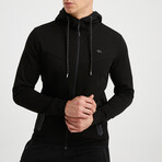 Louis Hooded Sweatshirt // Black (S)