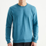 Dave Crewneck Sweater // Petrol (S)