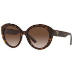 Women's Fashion PR-01YS-2AU6S1 Sunglasses // Havana + Brown Gradient