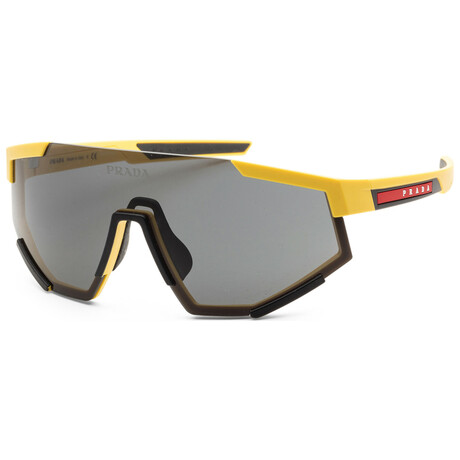 Men's Linea Rossa PS04WS-03W06F-0 Sunglasses // Yellow Rubber + Dark Gray
