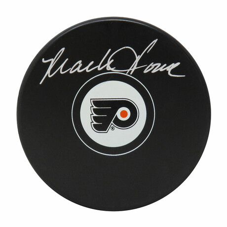 Mark Howe // Signed Philadelphia Flyers Hockey Puck