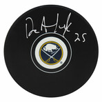 Dave Andreychuk // Signed Buffalo Sabres Logo Hockey Puck