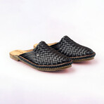 Daily Style Leather Sandals // Black (US: 10)