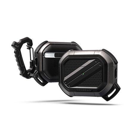 Airpods Pro 2 Case Terra Guard Ultimate Metal // Black