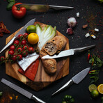 Shiroi Hana Complete Chef Knife 6pc Set