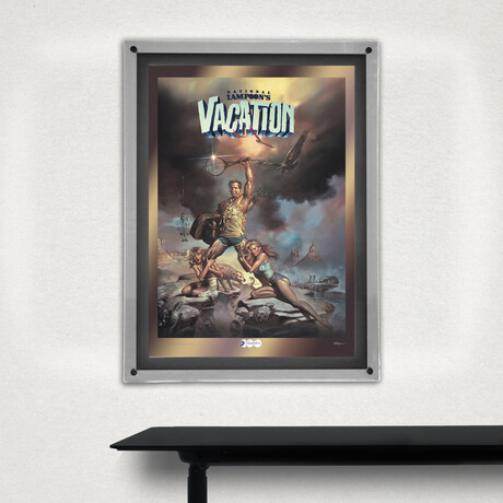 National Lampoon's Vacation // MightyPrint™ Wall Art // Backlit LED Frame