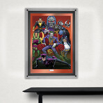 DC Villains // MightyPrint™ Wall Art // Backlit LED Frame