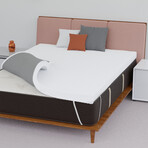 CopperWave 3" Memory Foam Covered Topper (Twin)