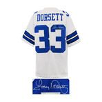 Tony Dorsett // Signed White Custom Football Jersey