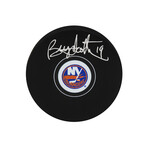 Bryan Trottier // Signed New York Islanders Logo Hockey Puck