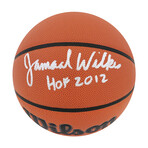 Jamaal Wilkes // Signed Wilson Indoor/Outdoor NBA Basketball w/HOF 2012