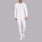 Michael 2-Piece Suit // White (Euro: 46)