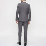 Eric 2-Piece Striped Suit // Dark Gray (Euro: 50)