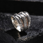 Claw Design Silver Ring (9)