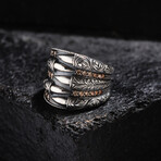 Claw Design Silver Ring (9)