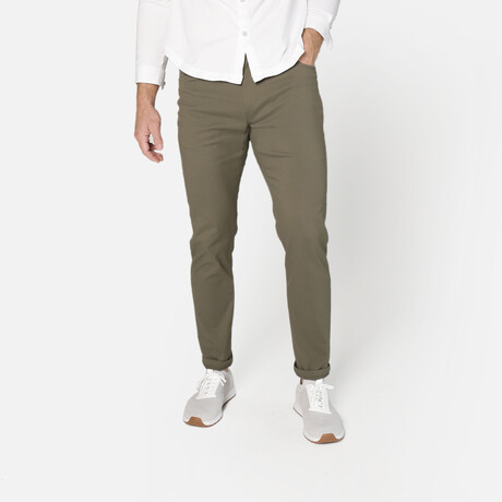 TRUE All Day 5-Pocket Pant // Olive (30WX32L)