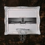 Framed Hoop // Michael Jordan (20"W x 16"H x 1"D)
