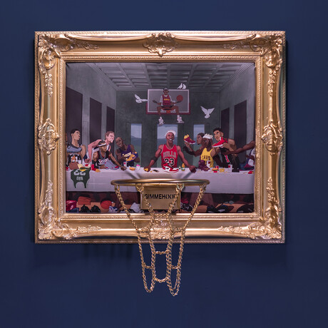 Framed Hoop // Red Supreme (64W x 48H x 3D) - Gimmehoop - Touch of Modern